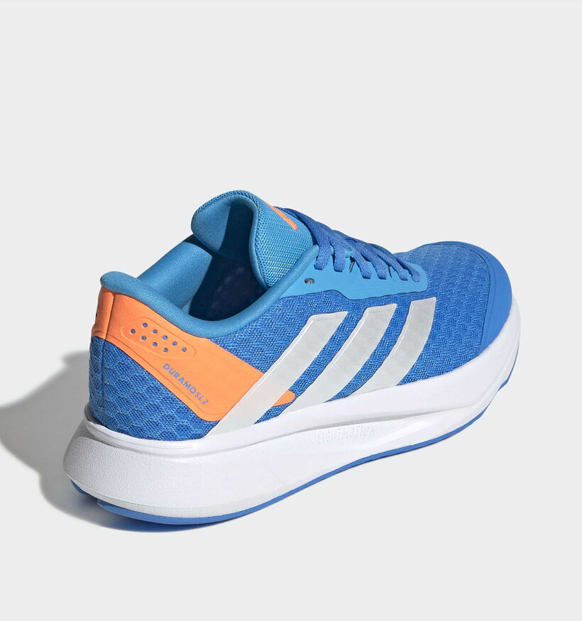adidas Duramo SL2 Blauwe/Oranje Sneakers voor jongens (372696)