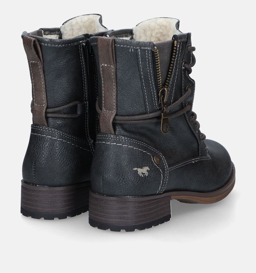 Mustang Bottines robustes en Gris pour filles (331714)