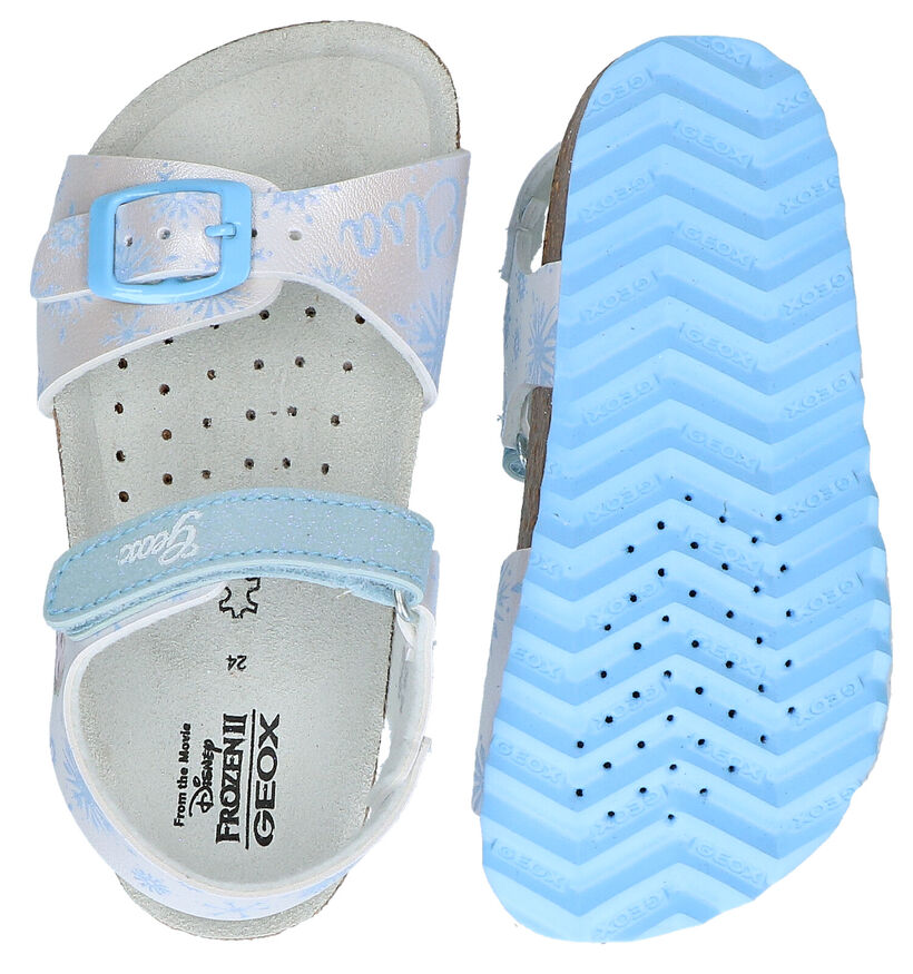 Geox Adriel Blauwe Sandalen in kunstleer (291788)