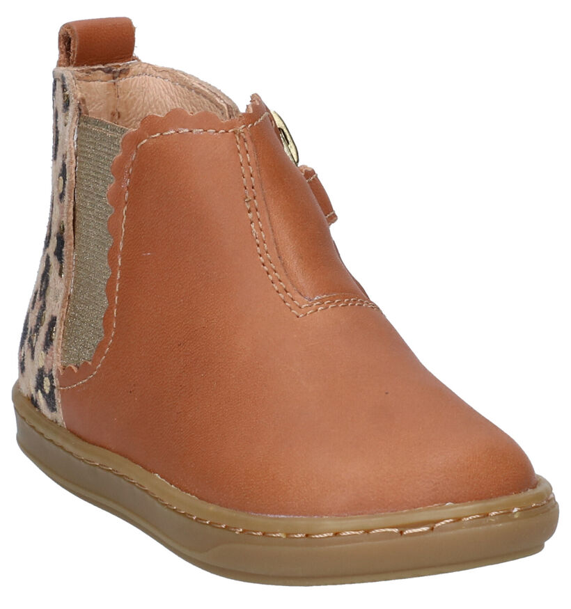 Shoo Pom Bouba Chaussures hautes en Cognac en cuir (279322)