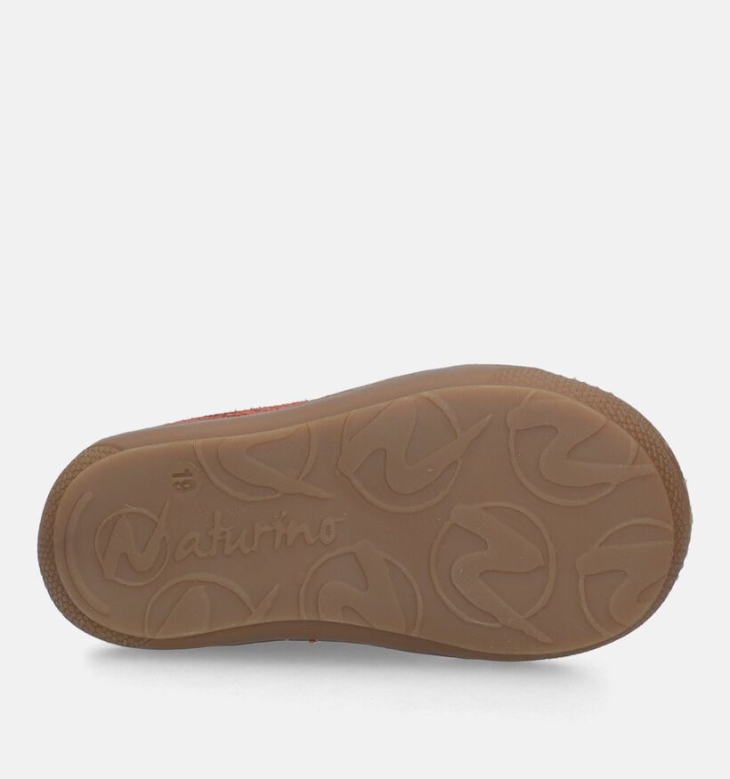 Naturino Cocoon Suede Bruine Babyschoentjes voor meisjes, jongens (355489) - geschikt voor steunzolen