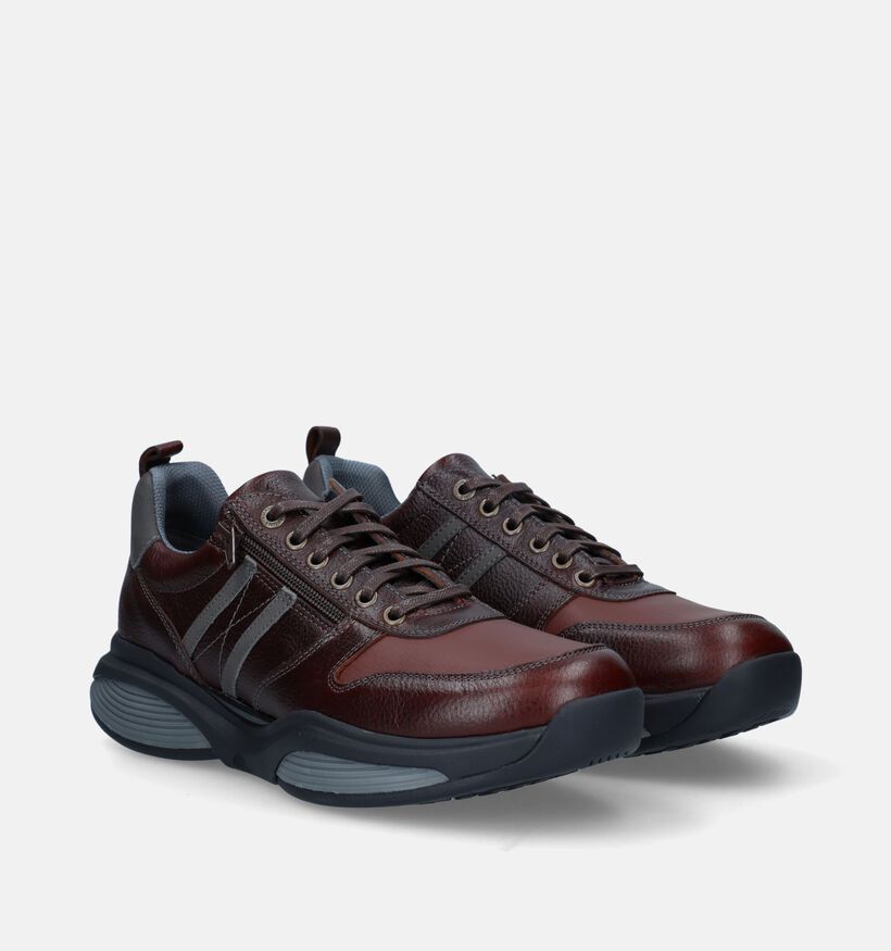 Xsensible SWX3 Cognac Veterschoenen voor heren (333512) - geschikt voor steunzolen