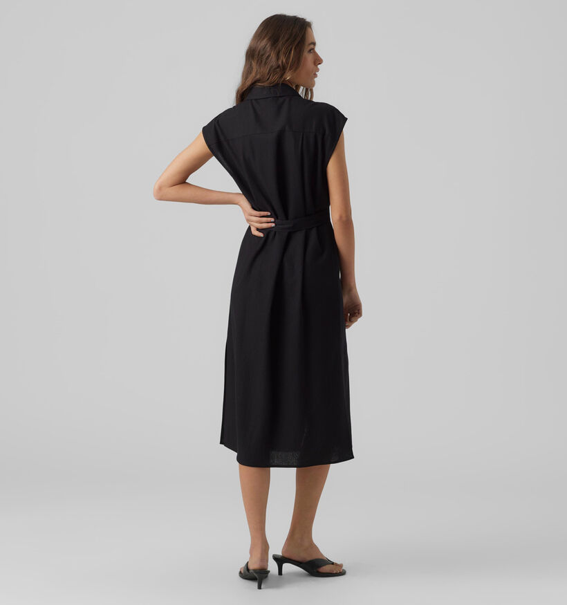 Vero Moda Mymilo Zwarte Hemdjurk voor dames (327021)