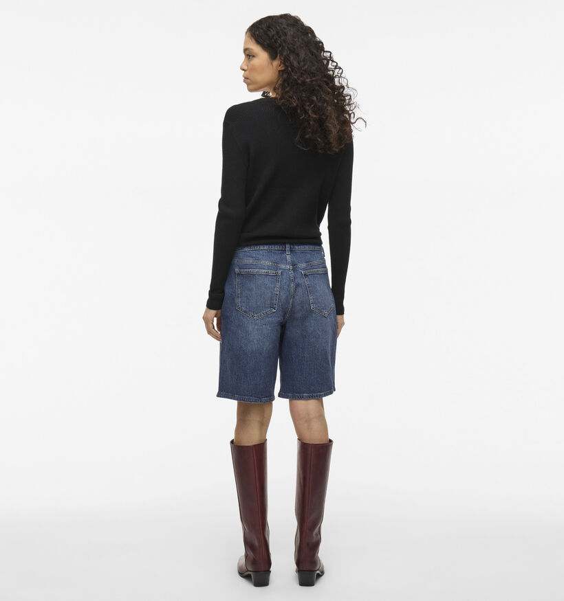 Vila Jaf Bermuda en jeans en Bleu pour femmes (357177)