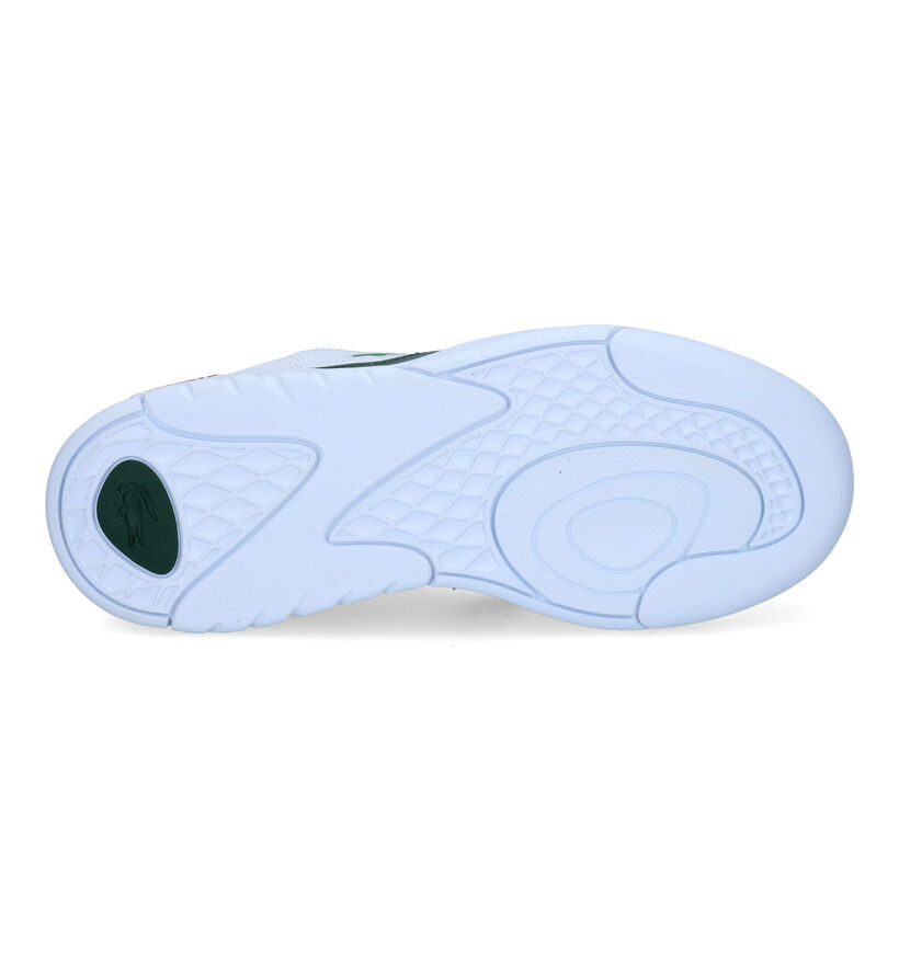 Lacoste Game Advance Luxe Witte Sneakers in kunstleer (305639)