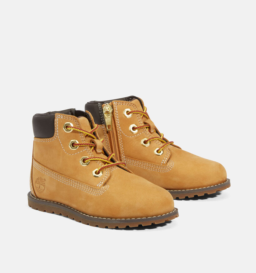 Timberland Pokey Pine HL Naturel Bottines voor meisjes, jongens (345277)