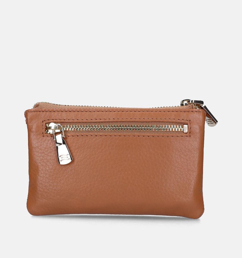 Crinkles Porte-monnaie en Camel pour femmes (349872)
