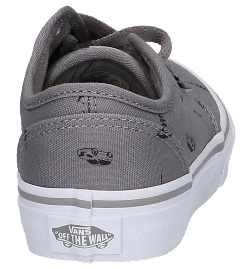 Zwarte Skateschoenen Vans Atwood in stof (239844)