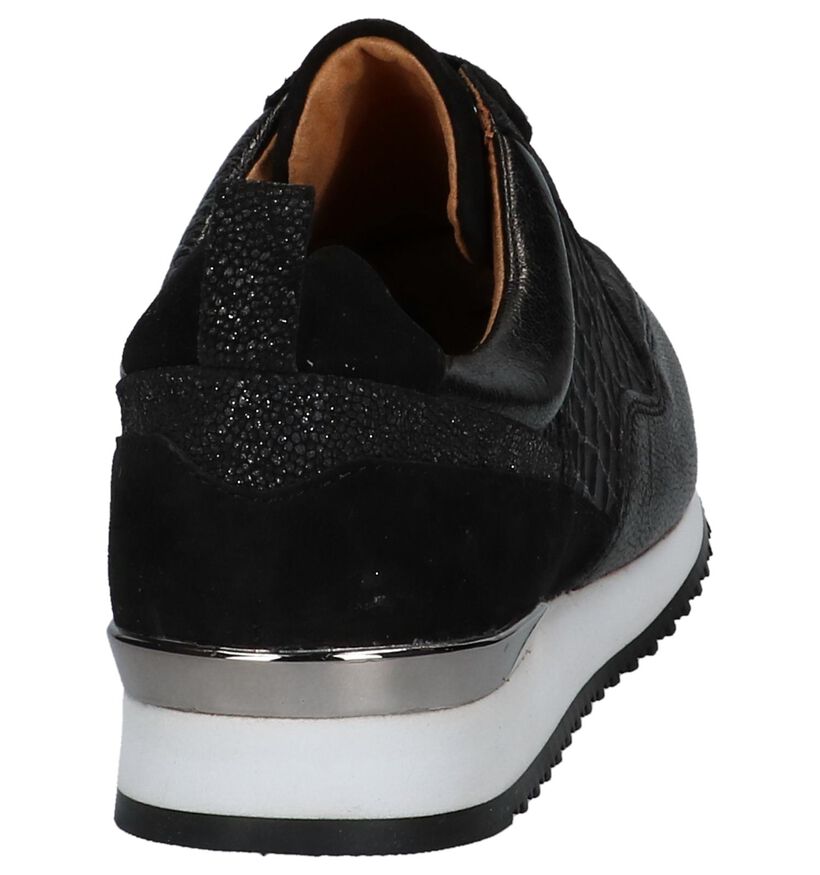 Caprice Chaussures à lacets en Noir en cuir (227145)