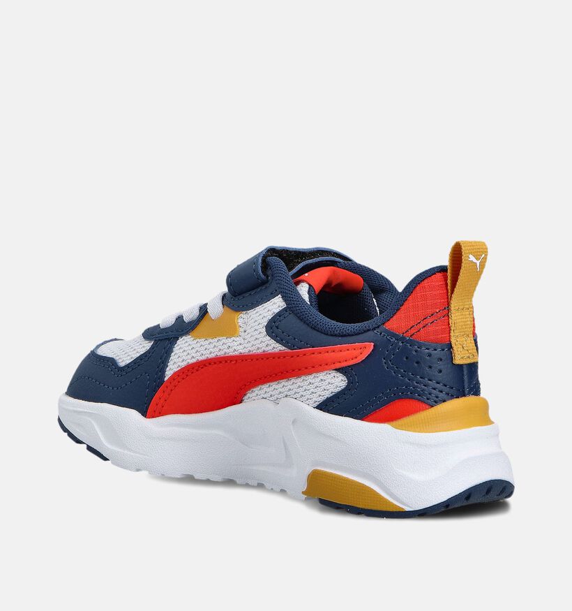 Puma Trinity Lite Witte Sneakers voor jongens, meisjes (359184) - geschikt voor steunzolen