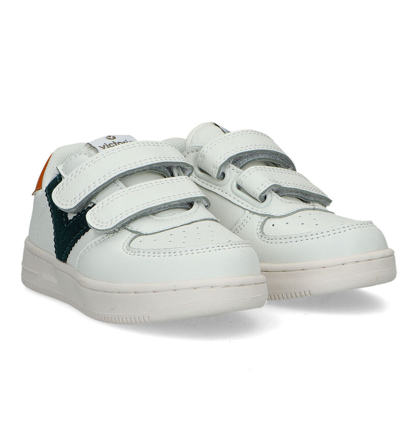 Victoria Chaussures à scratch en Blanc pour garçons (347121)
