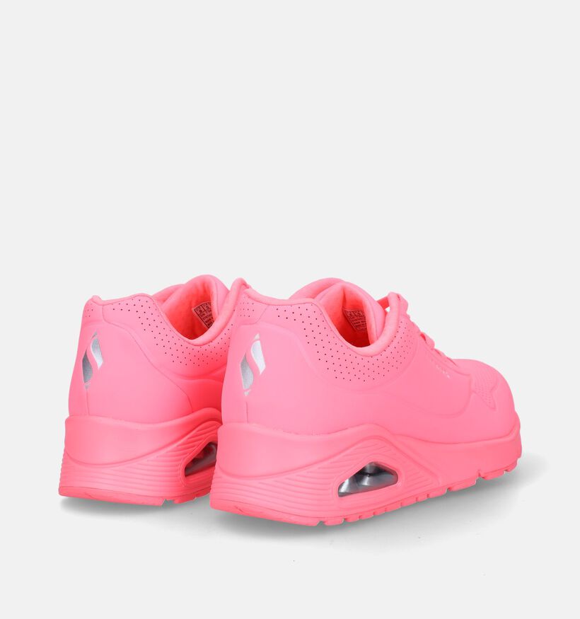 Skechers Uno Stand On Air Roze Sneakers voor dames (334207)