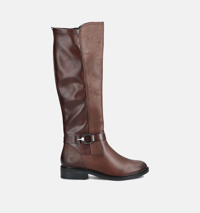 Remonte Bottes hautes en Marron pour femmes (379865) - pour semelles orthop&eacute;diques