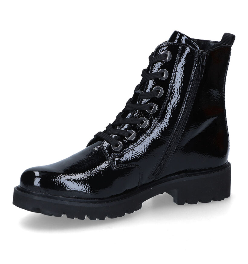 Remonte Witte Veterboots voor dames (312338) - geschikt voor steunzolen