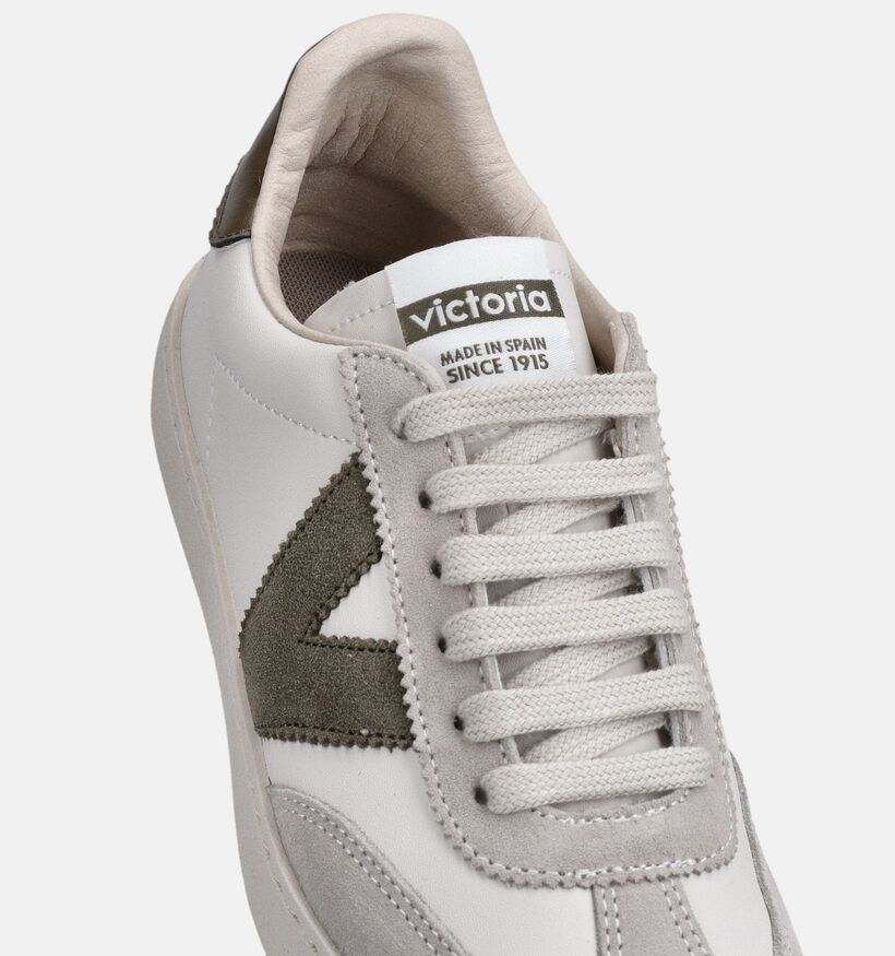 Victoria Witte/Bruine Sneakers voor dames (369923)