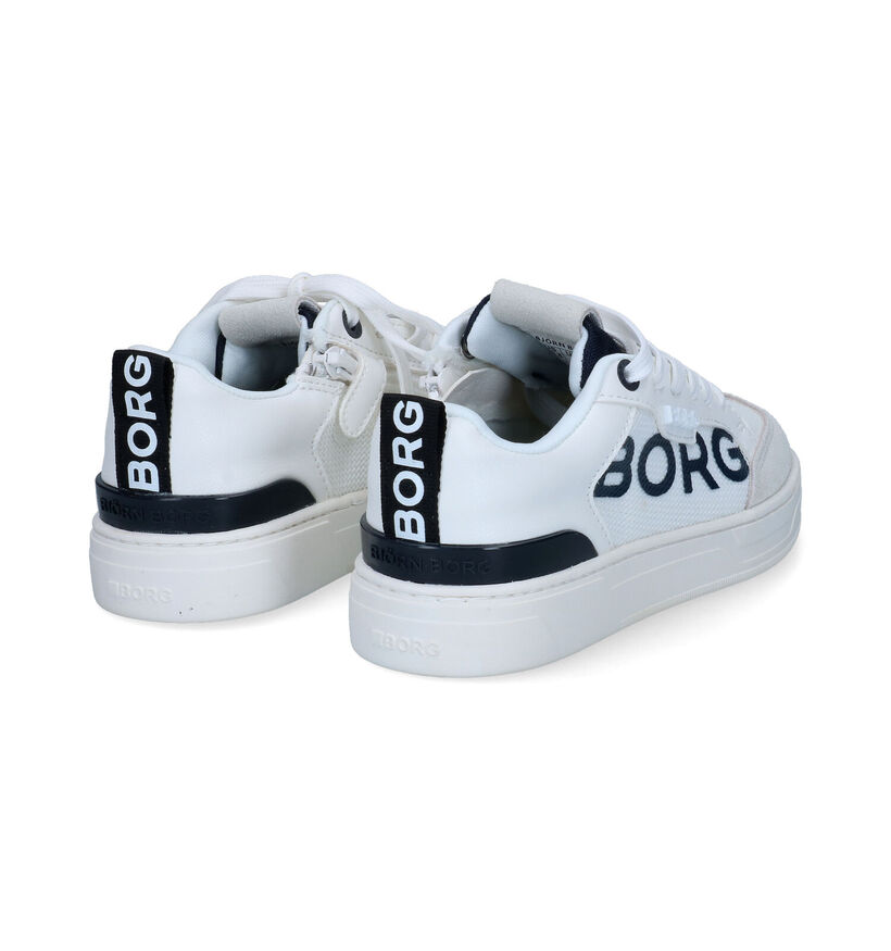 Björn Borg Chaussures à lacets en Blanc pour garçons (320685) - pour semelles orthopédiques
