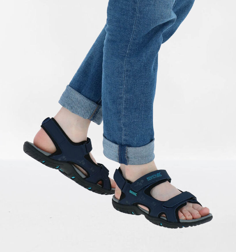 Regatta Lady Harris Blauwe Sandalen in kunstleer (287125)