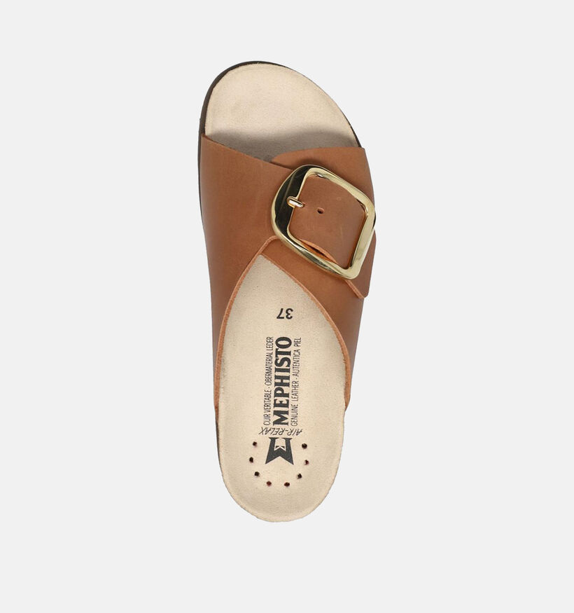 Mephisto Hariana Bruine Slippers voor dames (369943)