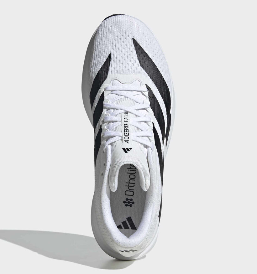 adidas Adizero Pacer Witte Loopschoenen voor heren (375325)