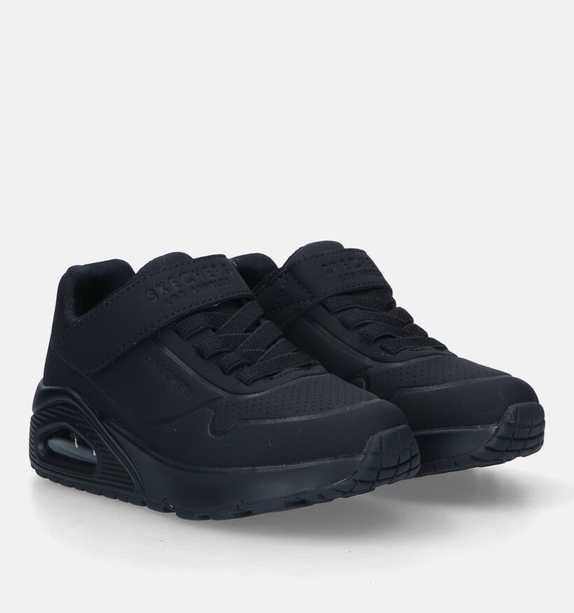 Skechers Uno Air Blitz Baskets en Noir pour garçons, filles (345235)