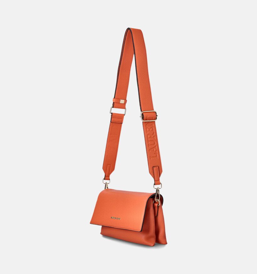 Laurent David Estée 746 Sac porté croisé en Orange pour femmes (356770)