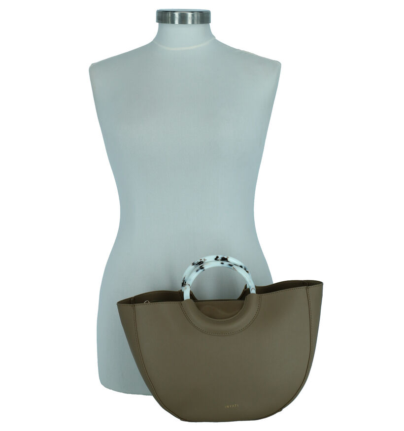 Inyati Georgia Sac à Main en Beige en simili cuir (275446)
