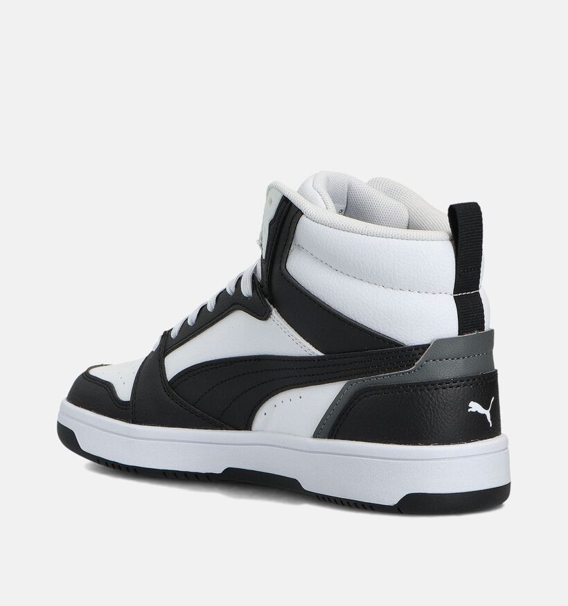 Puma Rebound v6 Baskets en Blanc pour filles, garçons (346446)