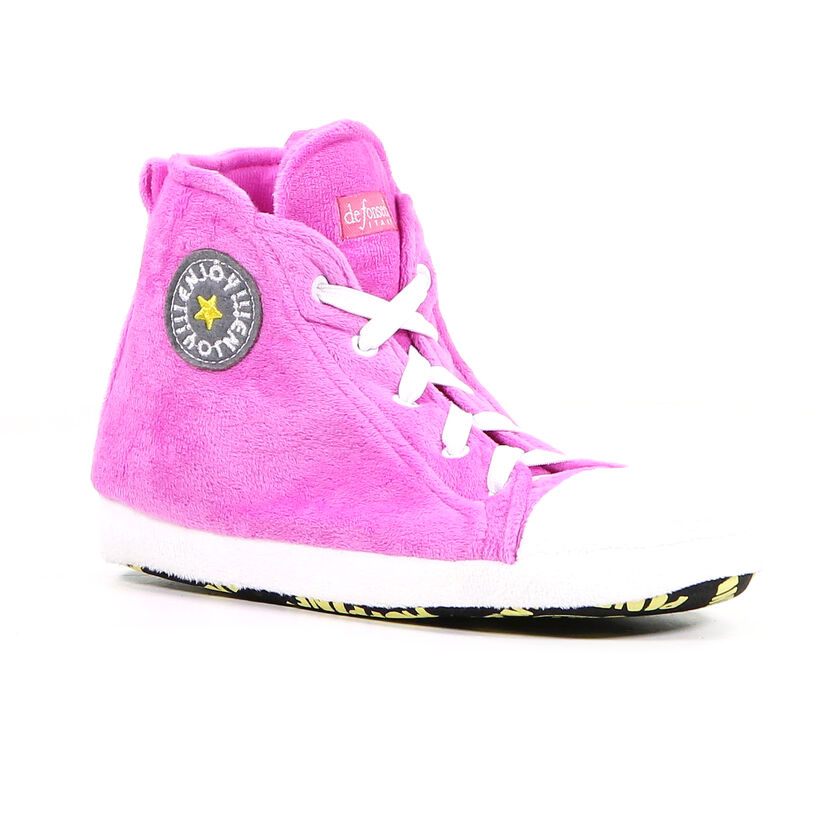 Fuchsia Gesloten Pantoffel De Fonseca Grinta in stof (185046)