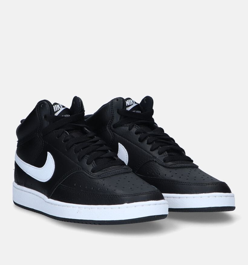 Nike Court Vision Zwarte Sneakers voor dames (328005)