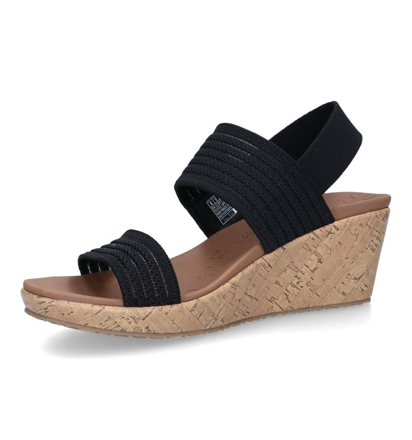 Skechers Beverlee Blauwe Sandalen voor dames (321464)