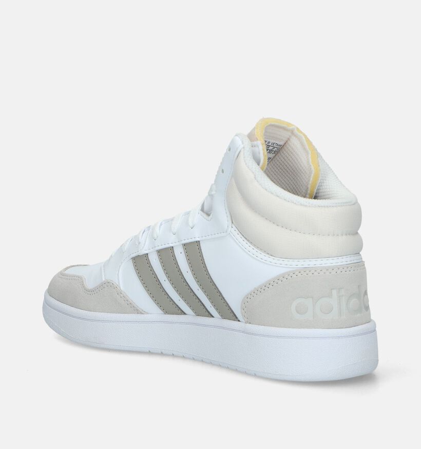 adidas Hoops 3.0 Mid Witte Sneakers voor heren (334734)