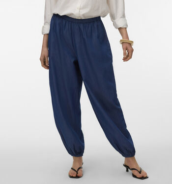 Vero Moda Pantalons Bleu