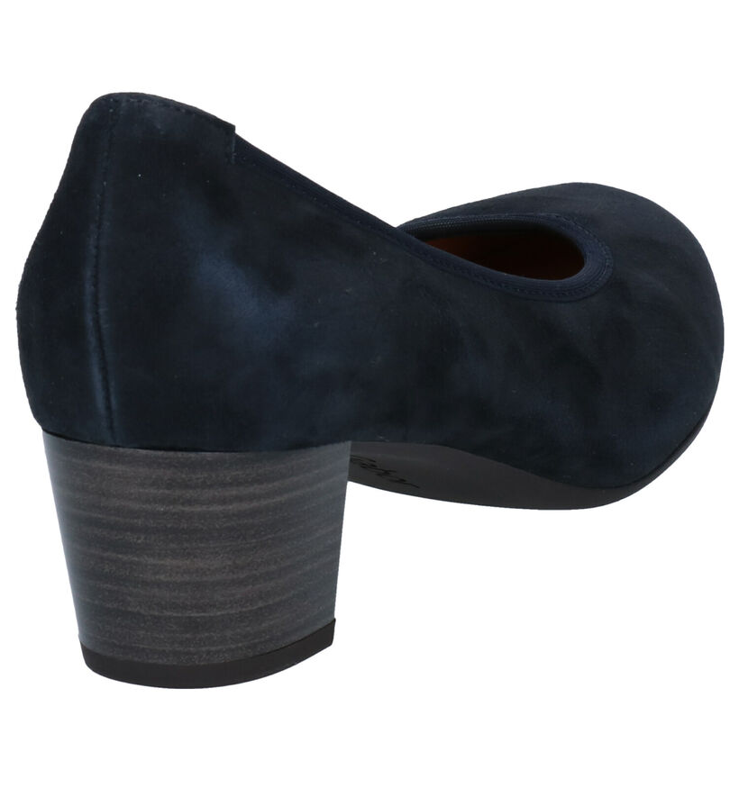 Gabor Best Fitting Escarpins en Bleu en nubuck (282278)
