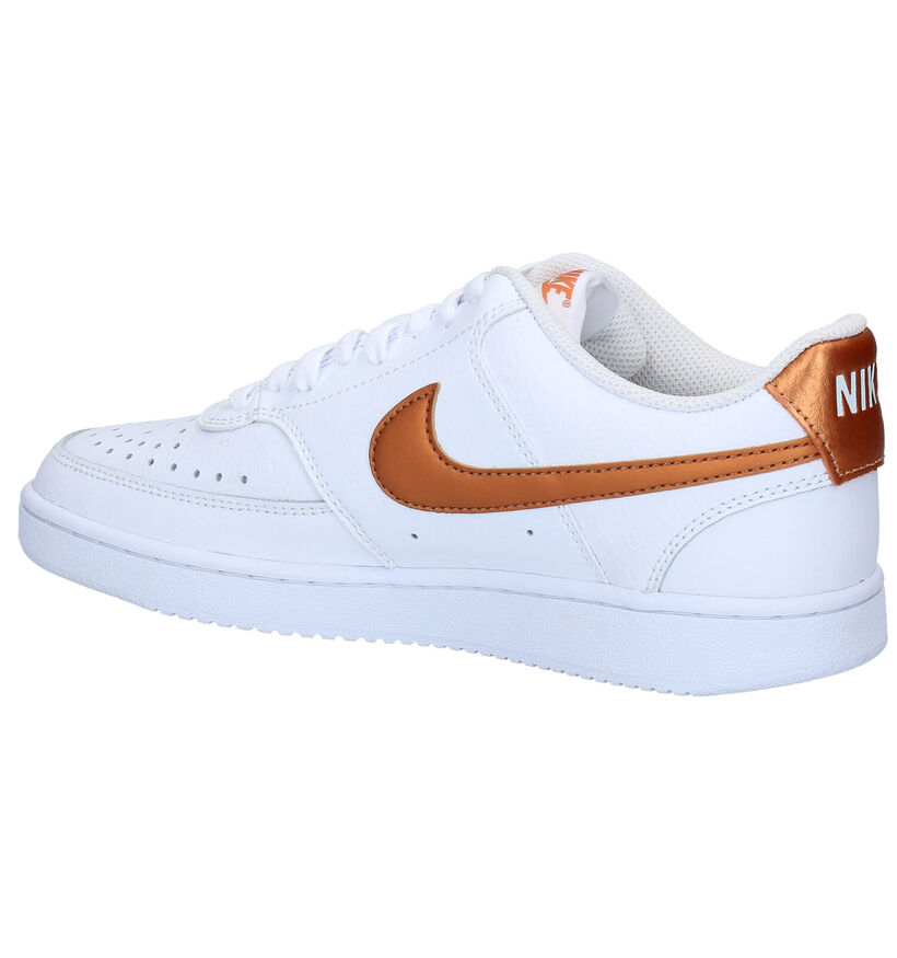 Nike Court Vision Low Baskets en Blanc pour femmes (347839)