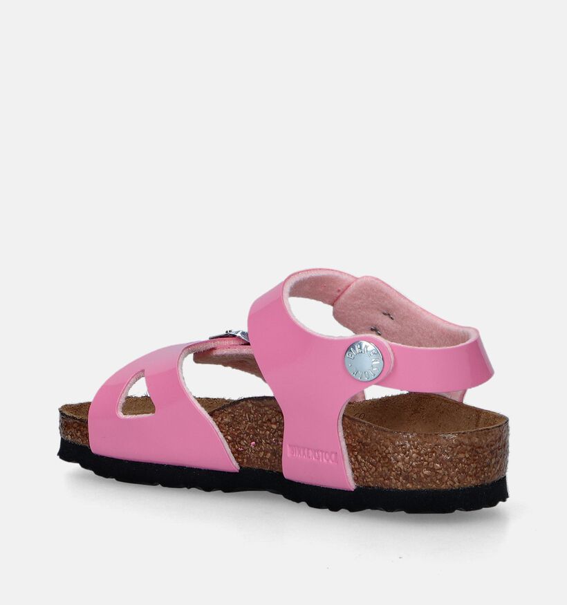 Birkenstock Rio Sandales en Rose pour filles (338103)