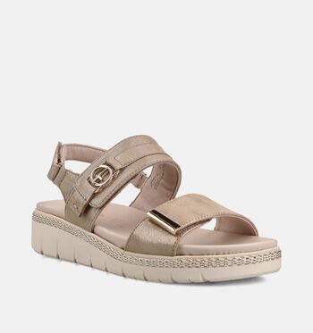 Tamaris Pure Relax Sandalen Goud