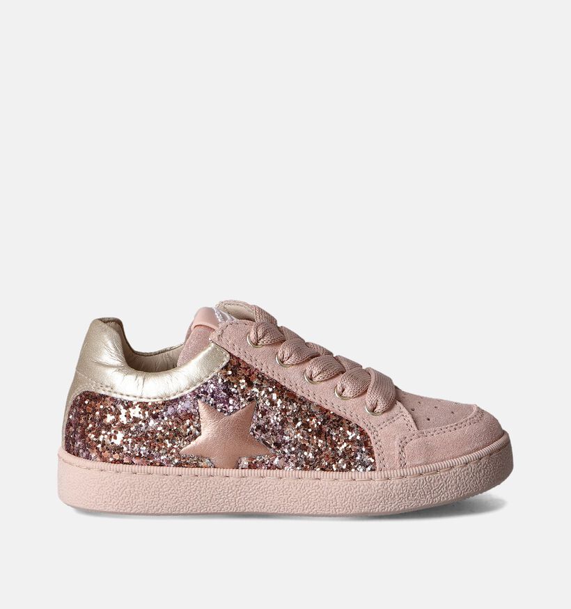 STONES and BONES Ravid Baskets basses en Rose pour filles (358292) - pour semelles orthopédiques