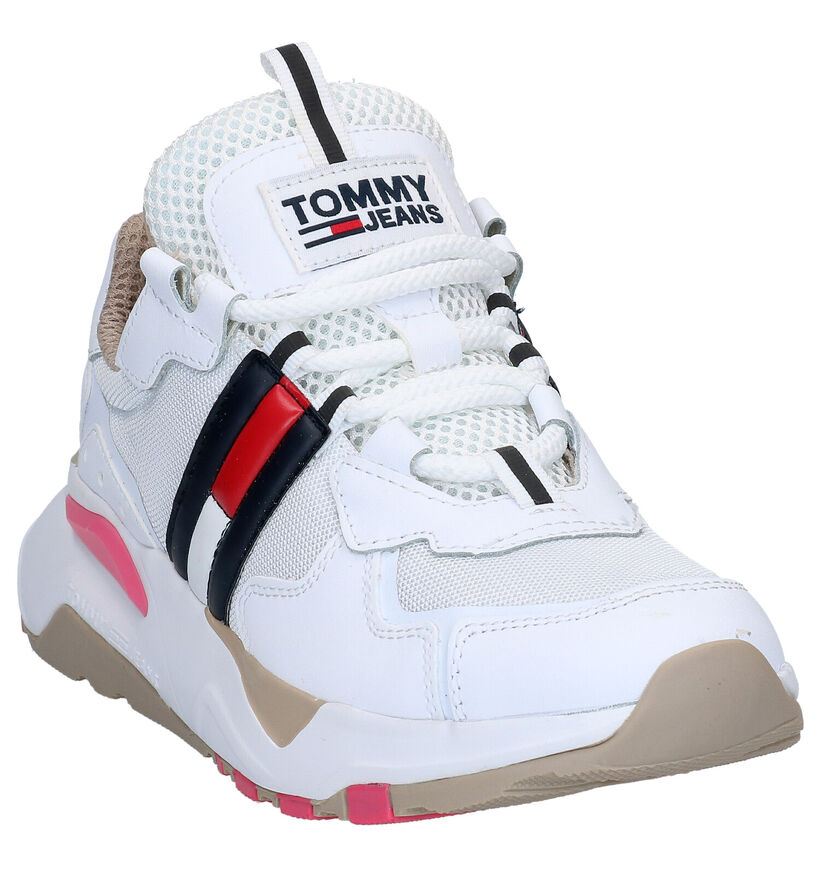 Tommy Hilfiger Bakets en Blanc en simili cuir (276238)