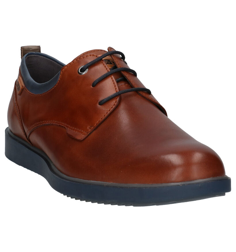 Pikolinos Corcega Chaussures Habillées en Cognac en cuir (261430)