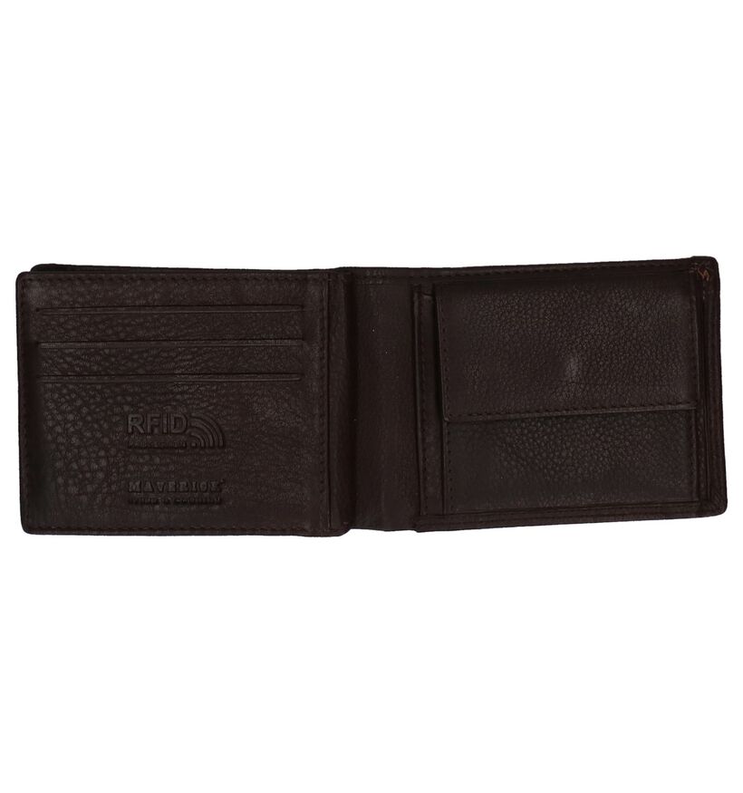 Maverick DAK-102 Portefeuille en Brun en cuir (310562)