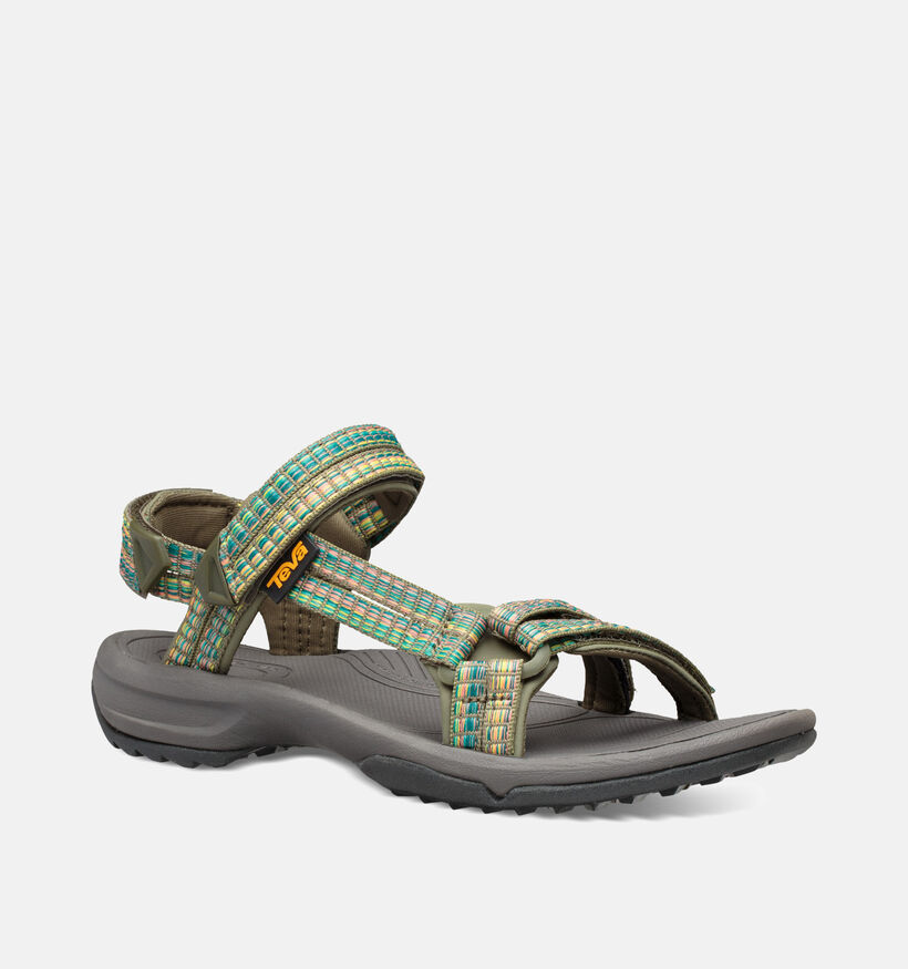 Teva Terra Groene Trekkingsandalen voor dames (354689)