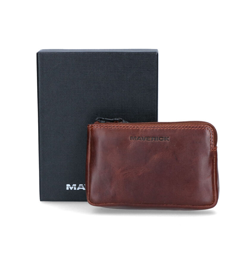 Maverick porte-monnaie en Marron pour hommes (359911)