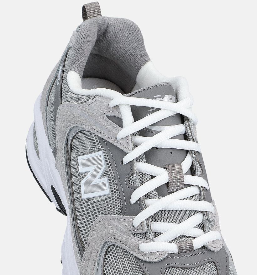 530 Baskets basses en Gris pour hommes (367323) - pour semelles orthopédiques