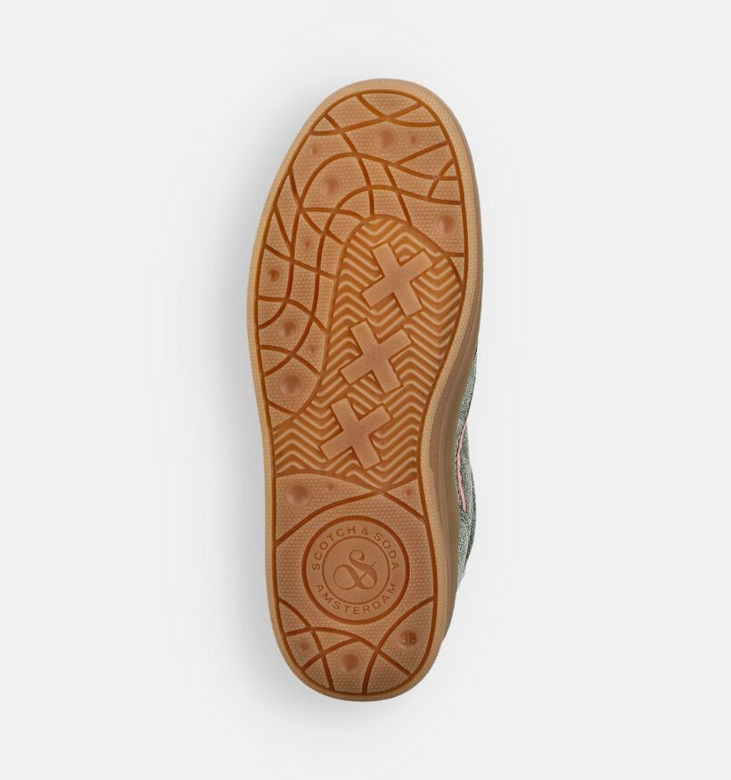 Scotch & Soda Minny Groene Sneakers voor dames (359420) - geschikt voor steunzolen