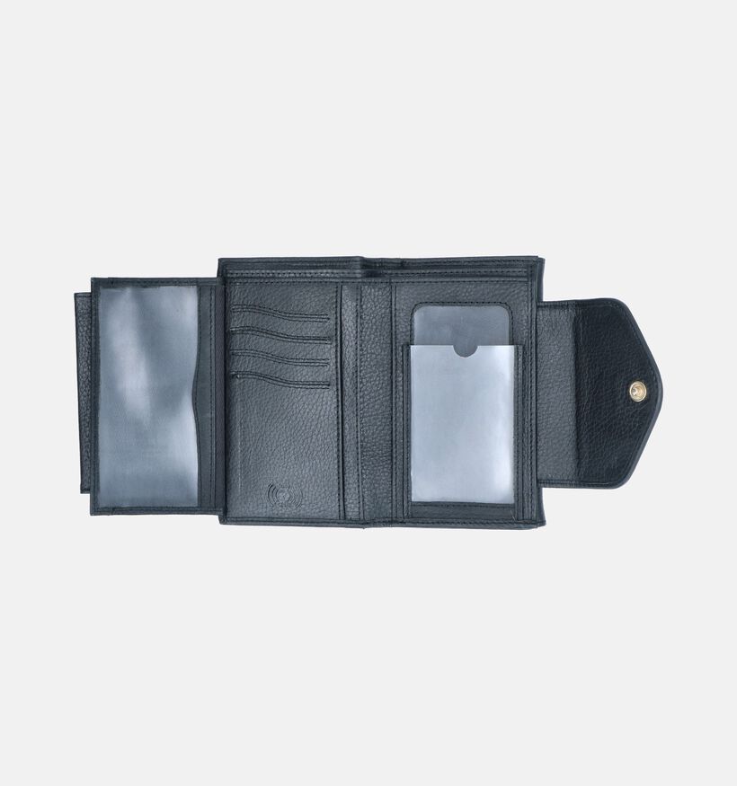 Crinkles Zwarte Portemonnee voor dames (365778)