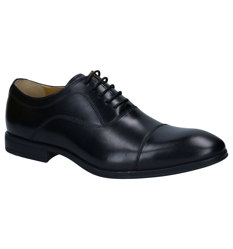 Steptronic Falcon Chaussures à lacets en Noir en cuir (283674)