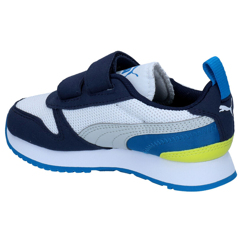 Puma R78 V Baskets en Bleu pour filles, garçons (318752)