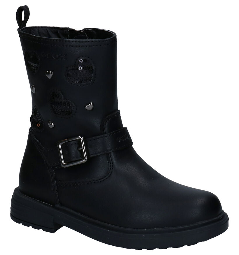 Geox Bottes courtes en Noir en simili cuir (278274)