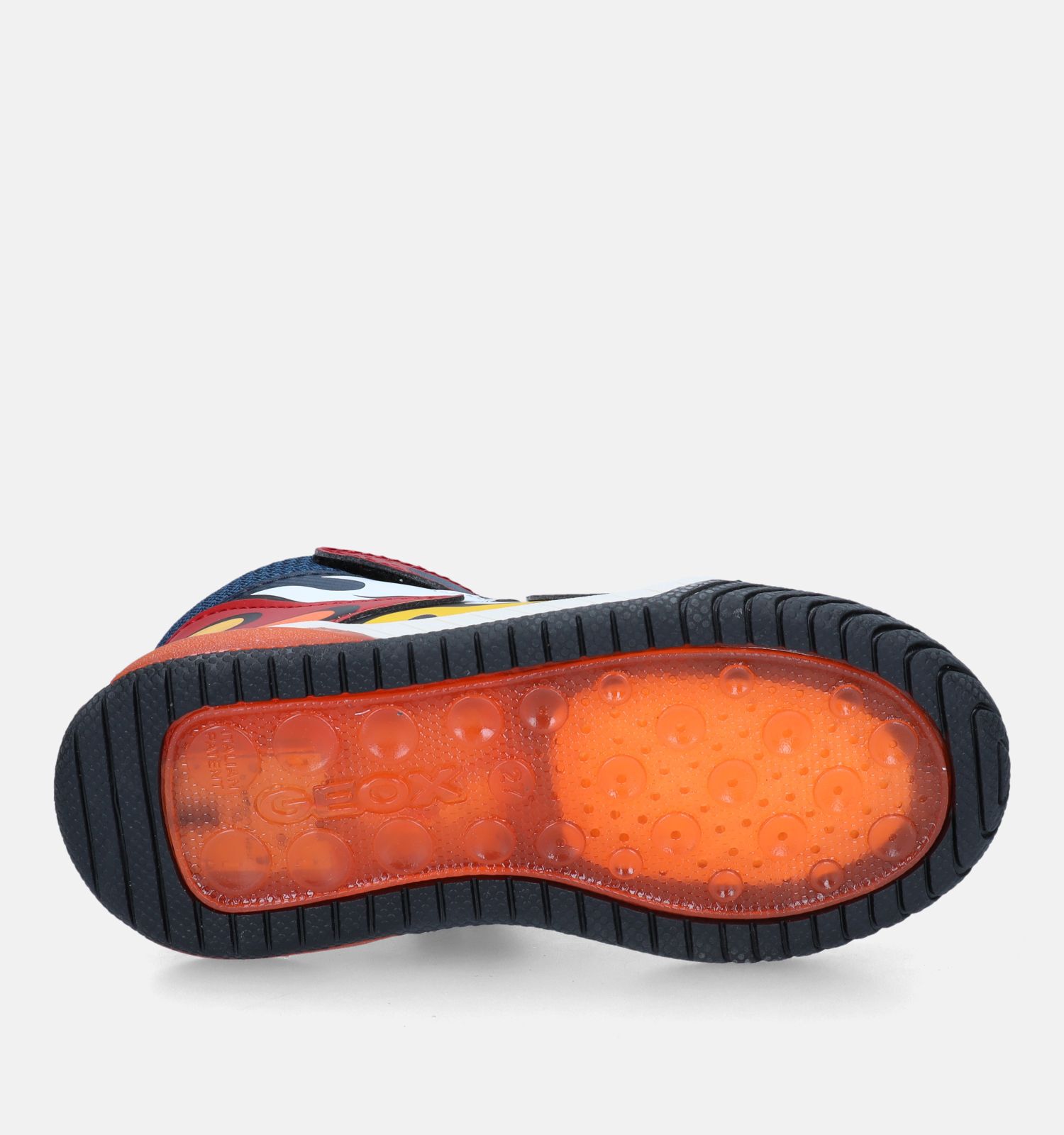 Geox Inek Blauwe Hoge Sneakers met lichtjes Jongens Sneakers Online op TORFS.BE