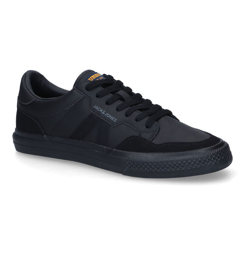 Jack & Jones Morden Pu Combo Chaussures à Lacets en Noir en simili cuir (314957)